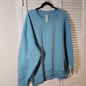 Reebok Light Blue Crewneck Sweater